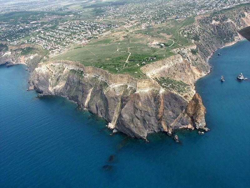 Севастополь. Садовые некоммерческие товарищества на мысе Фиолент