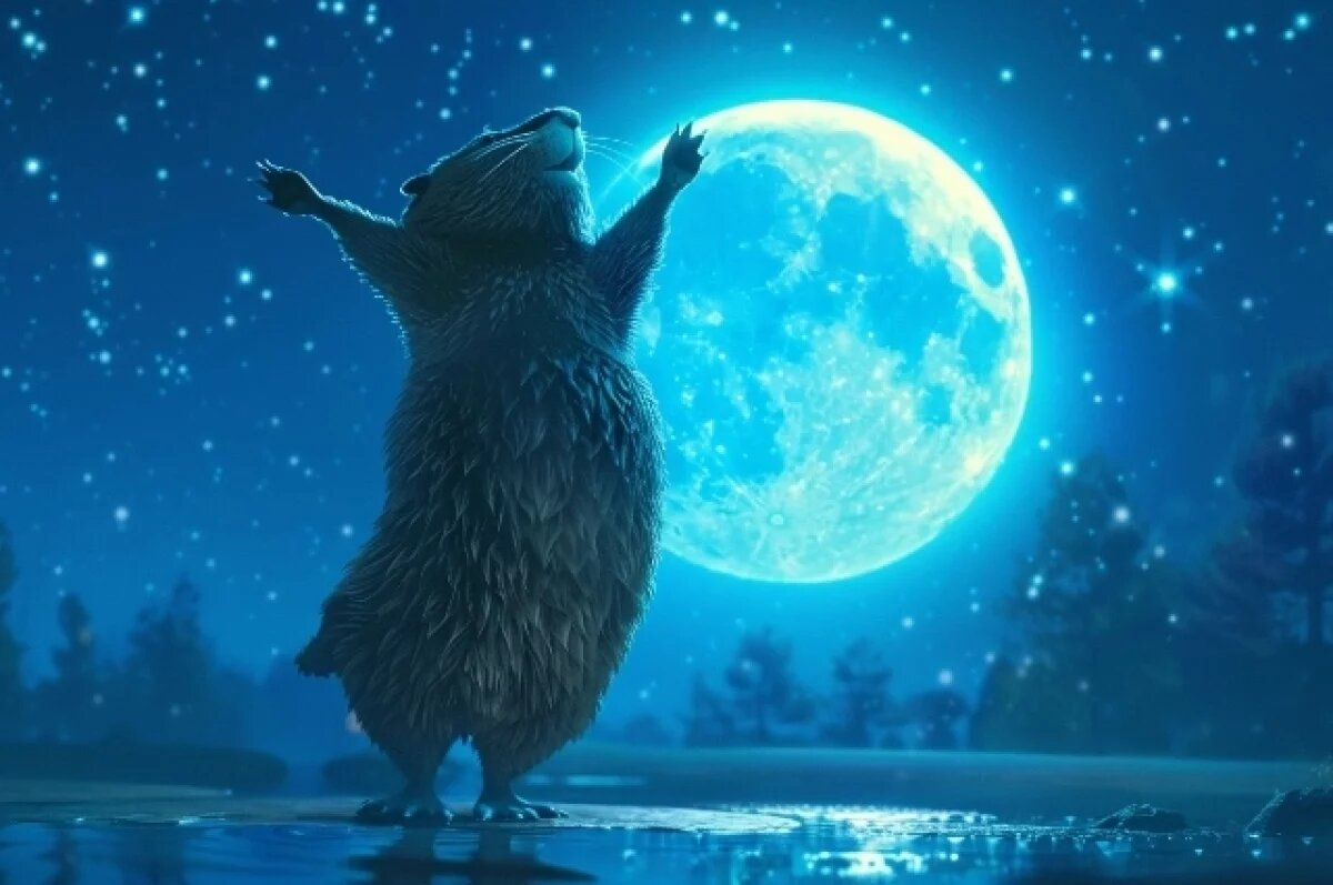    Бобровая луна - последнее суперлуние приоткроет свои тайны в Хабаровске