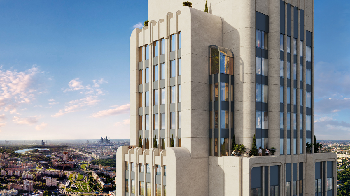 Небоскрёб THE FIVE на Ленинском