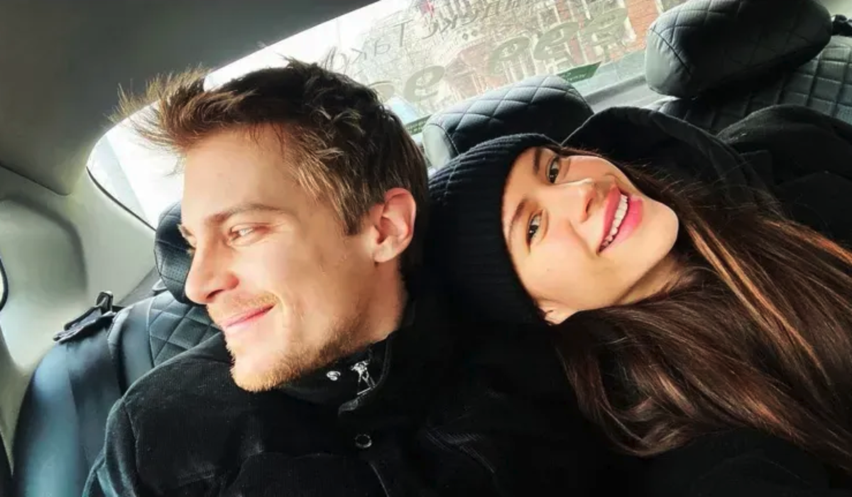    Иван Янковский и Диана Пожарская. Фото: соцсети