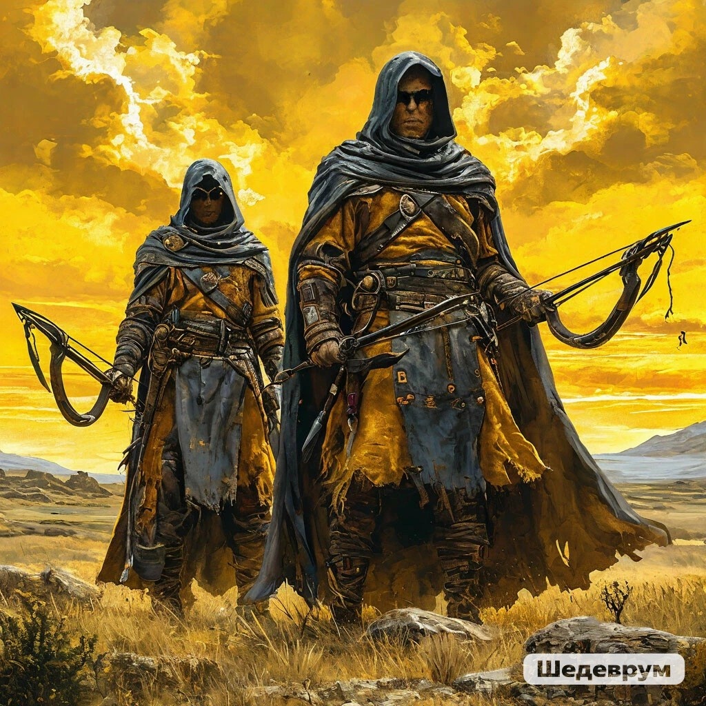 Ратники в деревне рыбаков