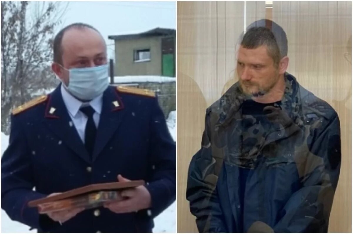    В убийстве Евгения Серёдкина (слева) признался Алексей Головин