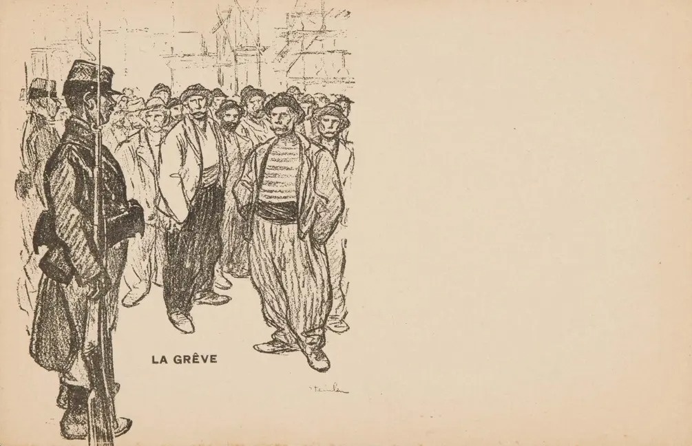 Стейнлен «Забастовка» 1910-е