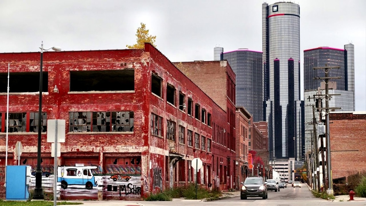 Детройт в начале 2000-х