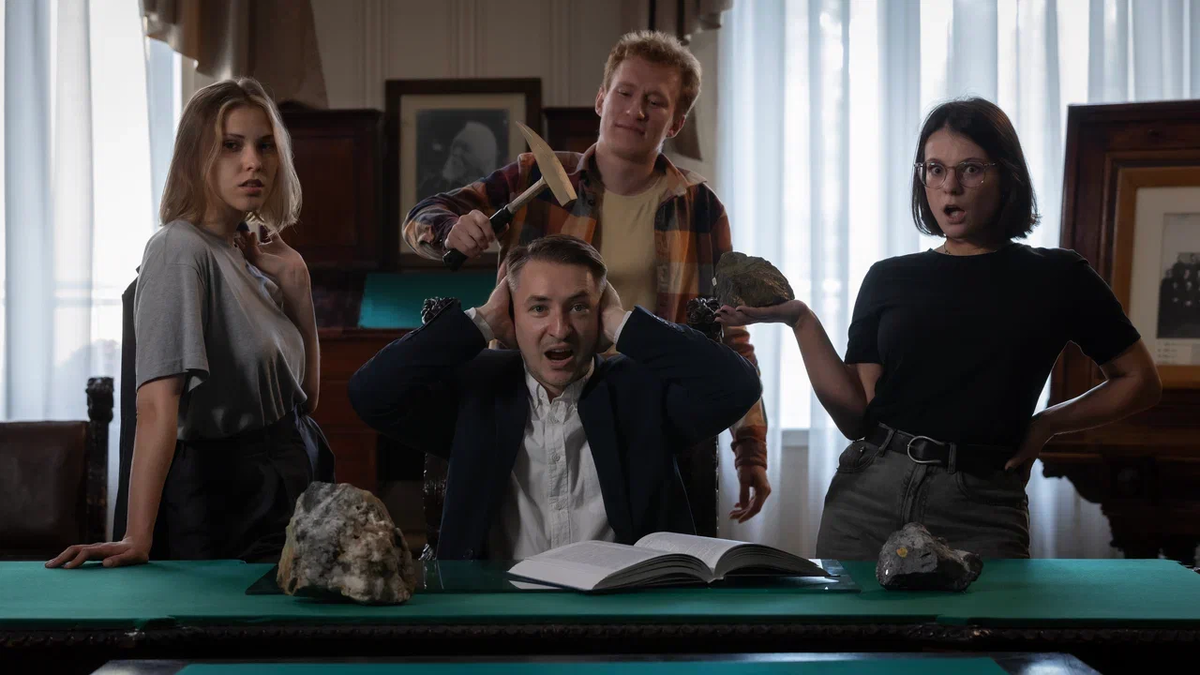 Александра Лебедева-Толкунова, Алексей Пахалко, Сергей Манченко, Наталья Марушевская. Фото: А.М. Медведев