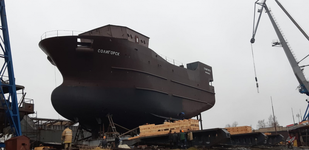 Траулер "Солигорск" проекта GM 3.02 / Фото: Судостроительный завод "Ростр"  📷
