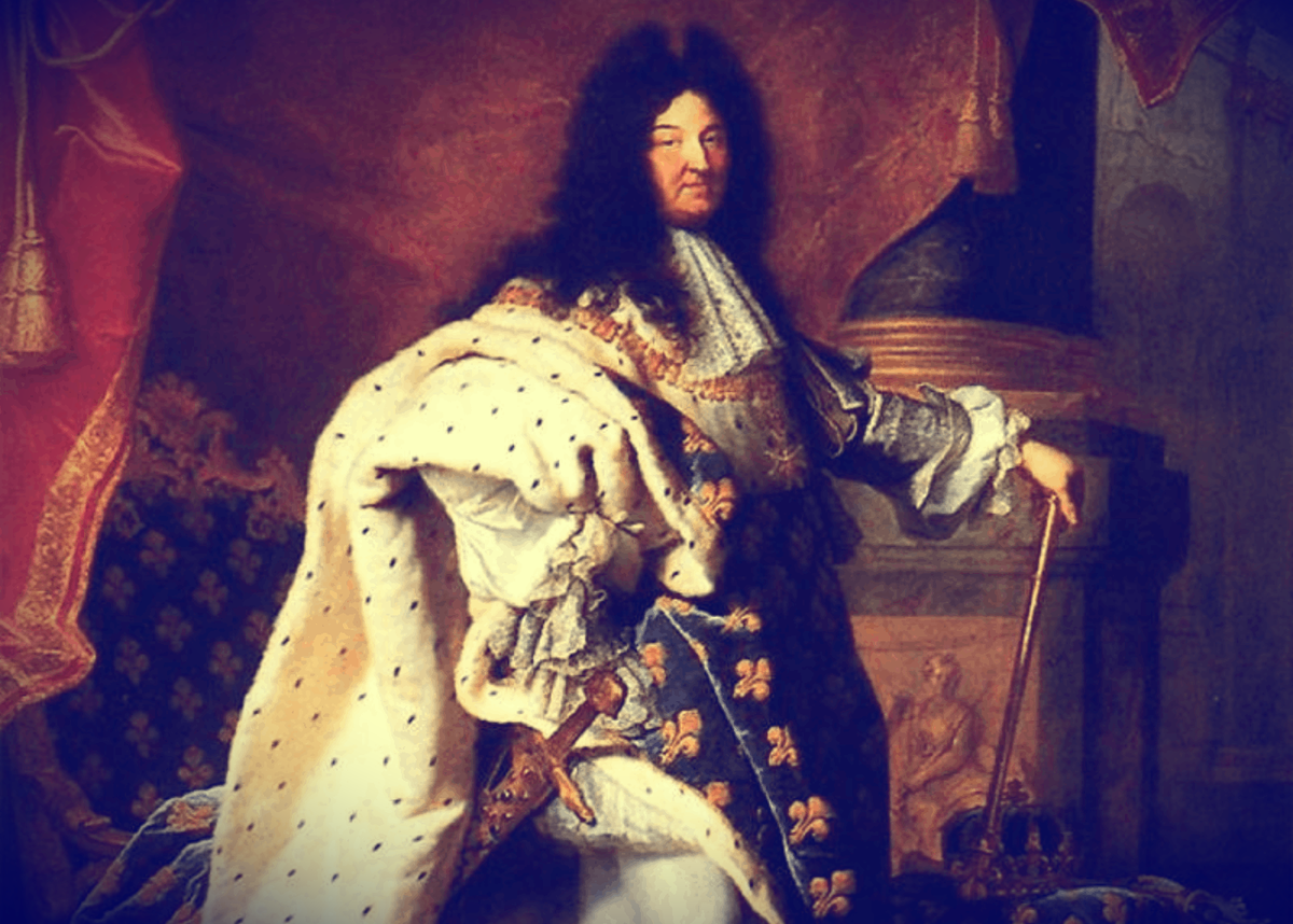 Людовик XIV. Изображение взято с Яндекс картинок.