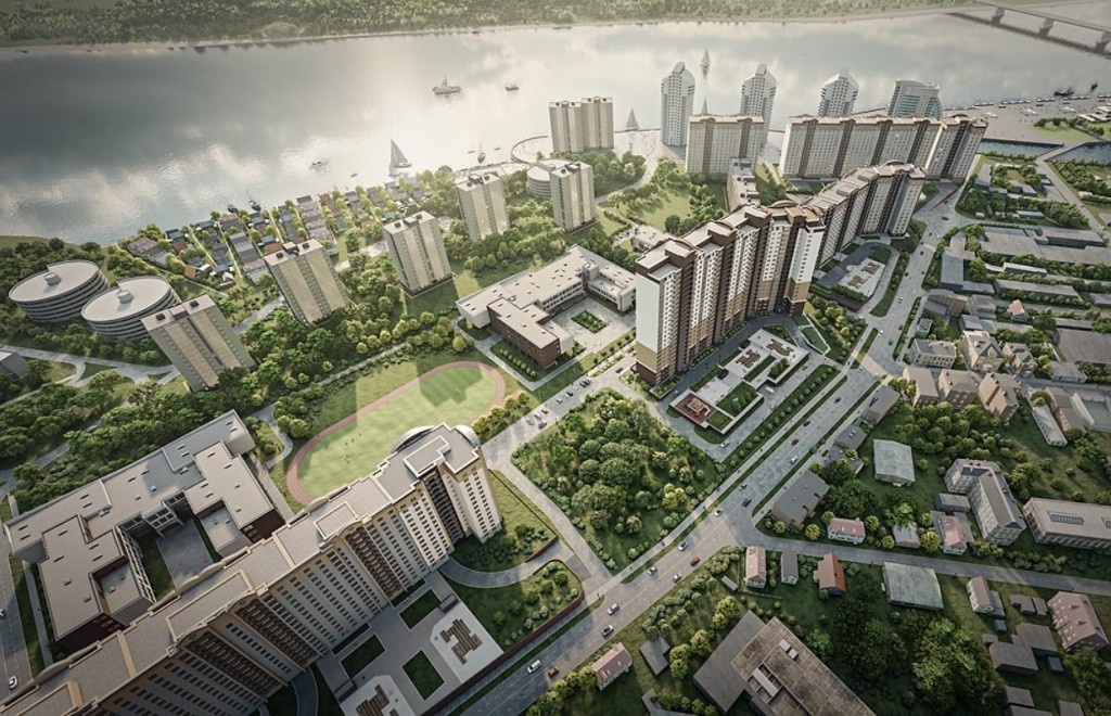 Проект застройки засыпанного ковша