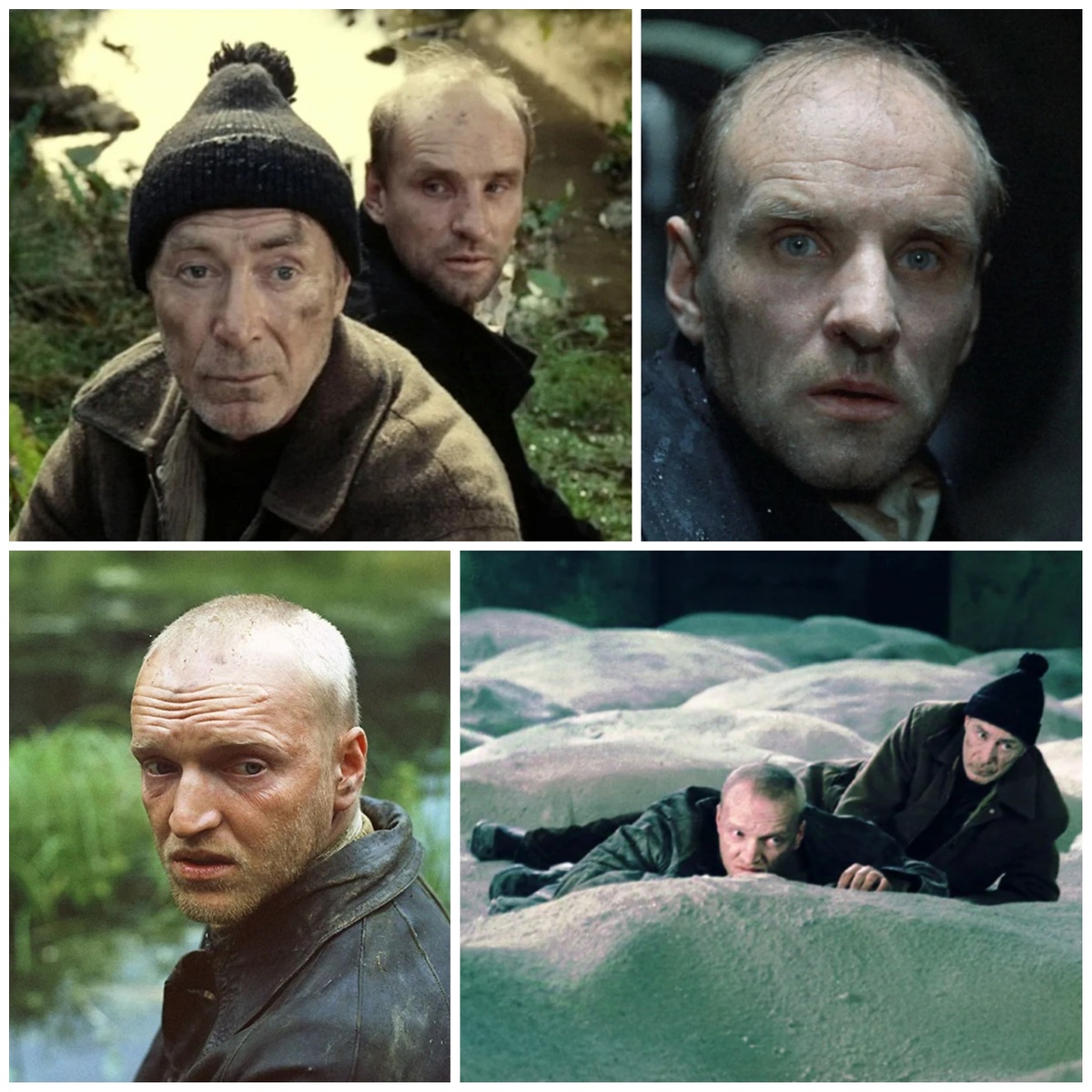 кадры из фильма "Сталкер"