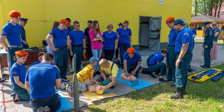    Фото: Пресс-служба Департамента по делам гражданской обороны, чрезвычайным ситуациям и пожарной безопасности города Москвы