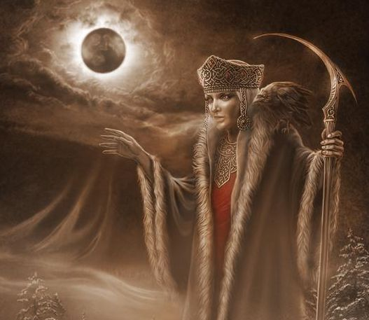 Pinterest Морена Славянская богиня