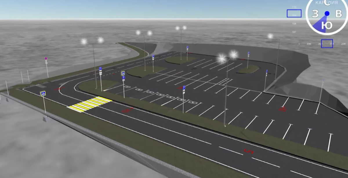    Кадр из трансляции на телеканале «Вести Карелия».