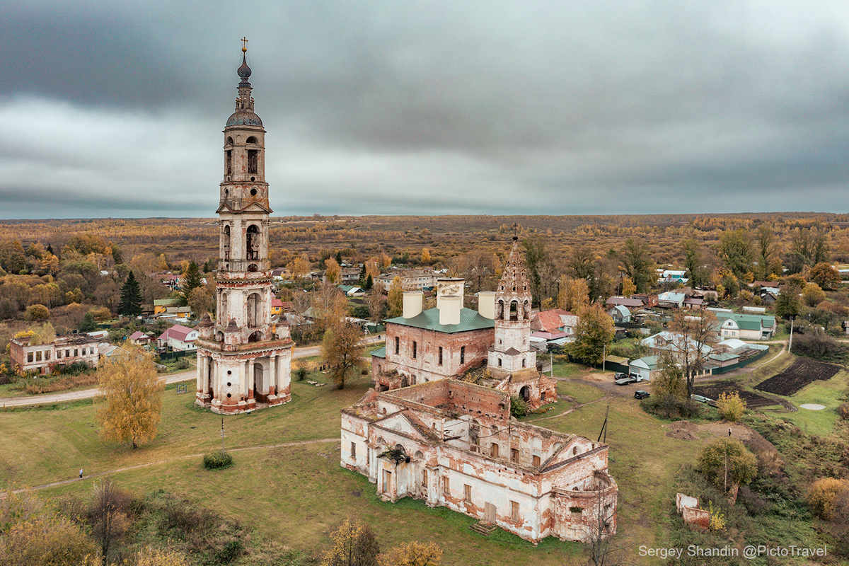 Колокольня в Поречье-Рыбном