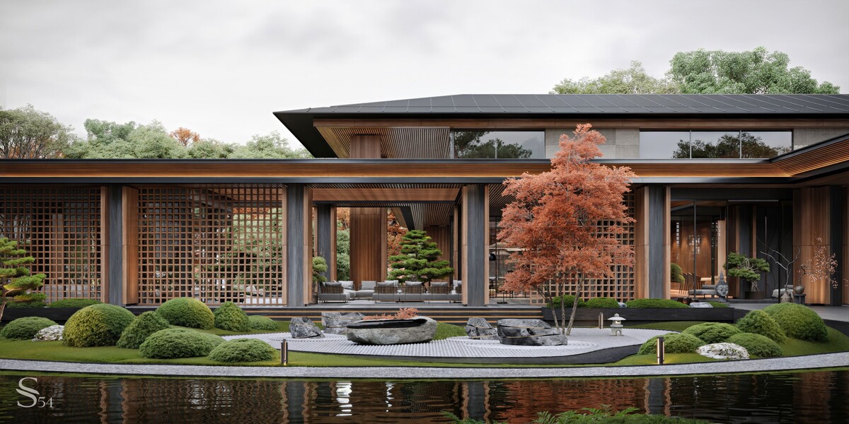 Эстетика Востока в проекте дома Satori от Studia 54