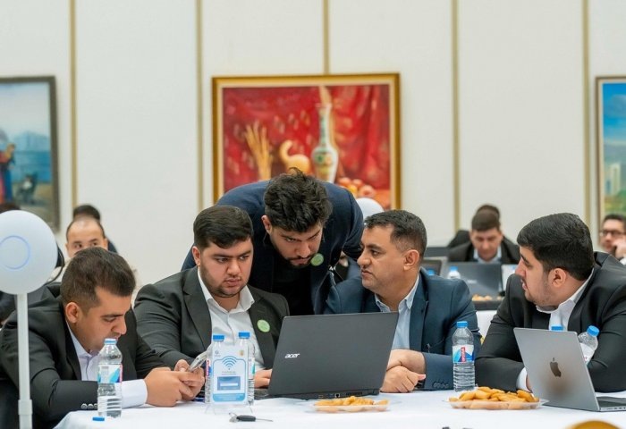 Выездные биржевые торги в Торгово-промышленной палате Туркменистана, 5 марта 2024 года, Ашхабад, Туркменистан.