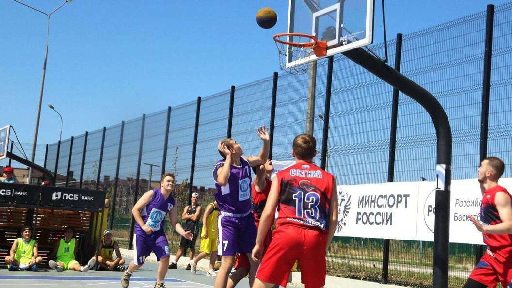    Спортивная площадка в Крешенском парке Анапы. Фото: пресс-служба администрации муниципального образования город-курорт Анапа