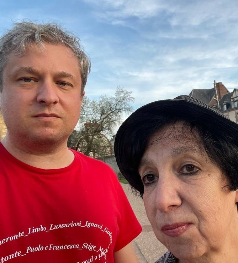 А.Долин - слева, и В.Долина.