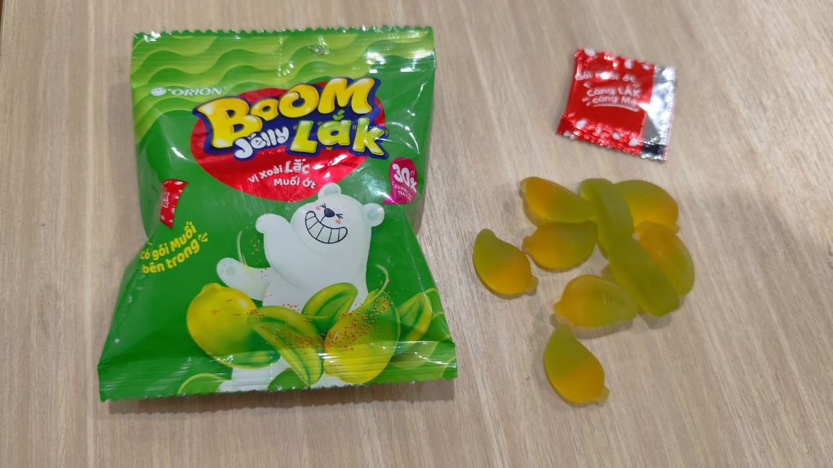 Мармеладки со вкусом зелёного манго