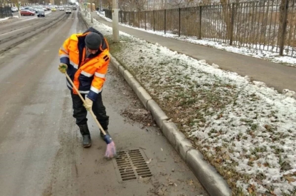    В непогоду в Туле взялись чистить ливнёвки