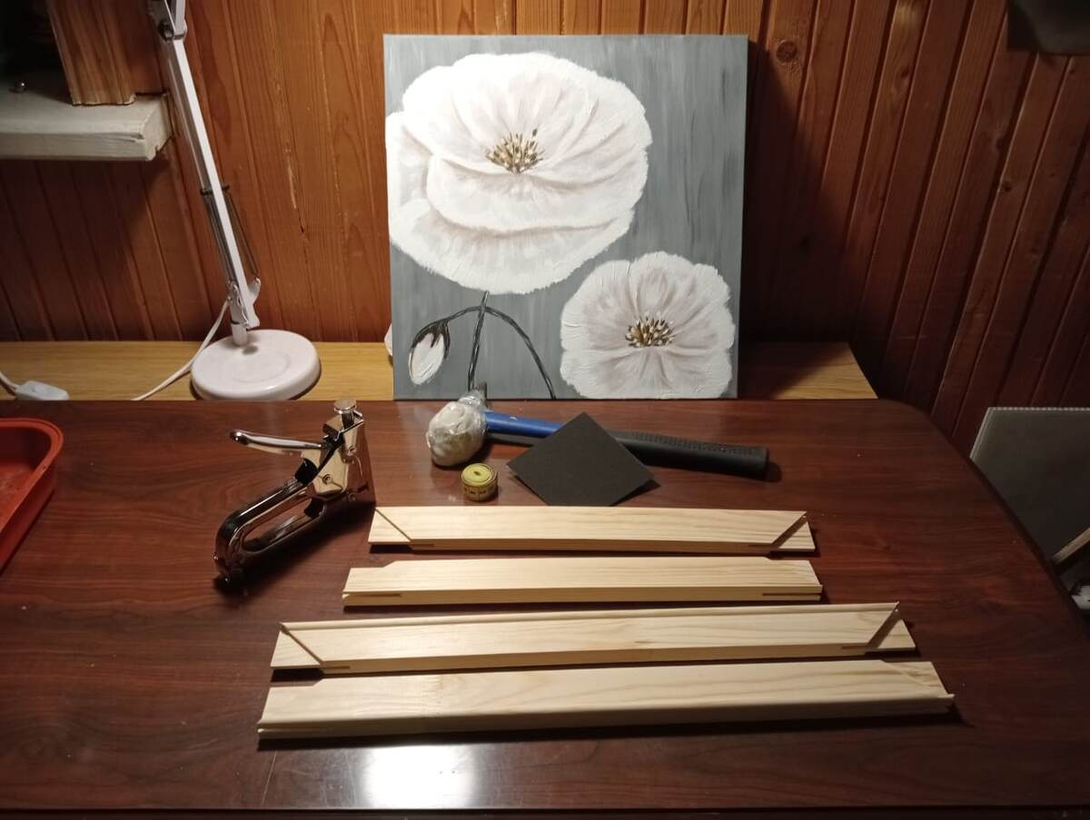 Материалы для подрамника