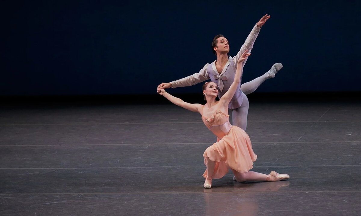 Па де де Чайковского в исполнении артистов New York City Ballet