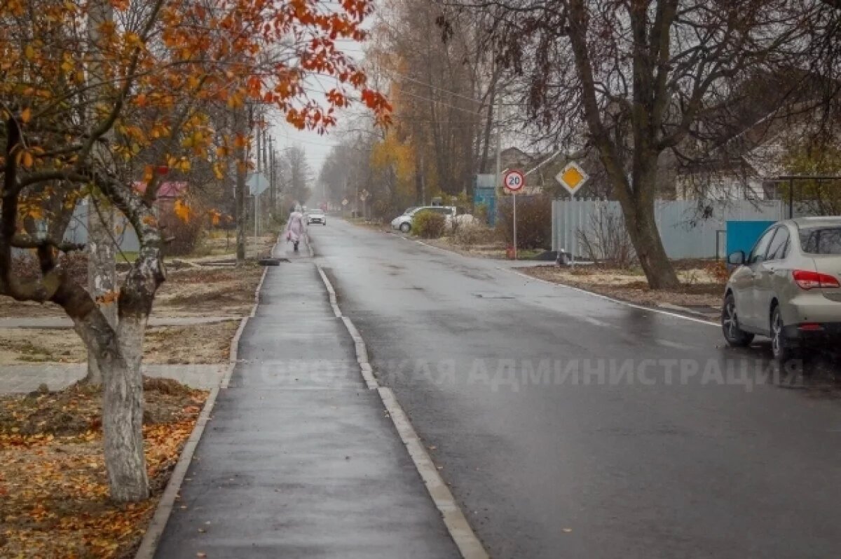    В Брянске после ремонта с Дятьковской улицы пропали лужи