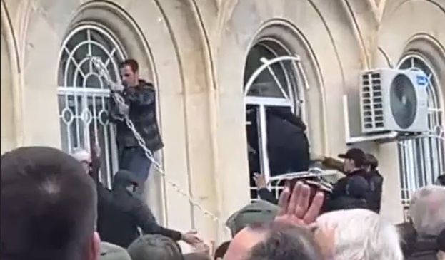    Фото: pr scr Telegram/Sputnik Абхазия