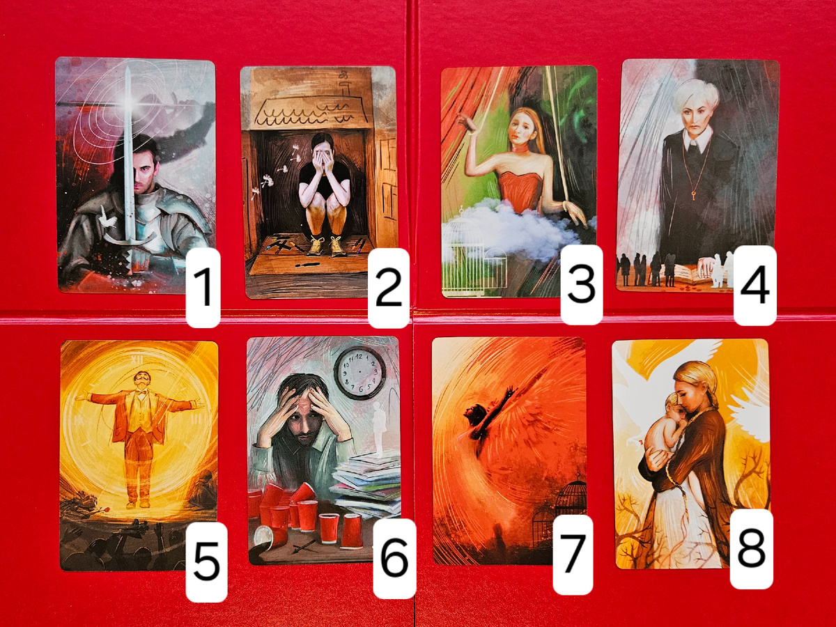 Листайте, в галерее каждая карта отдельно 