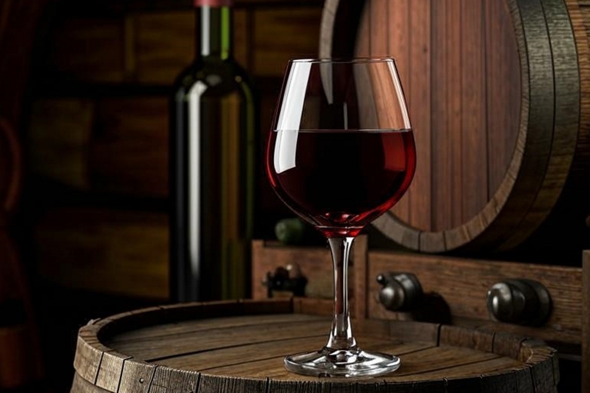 Что в бокале? И что там за бутылка? Поди - разберись!