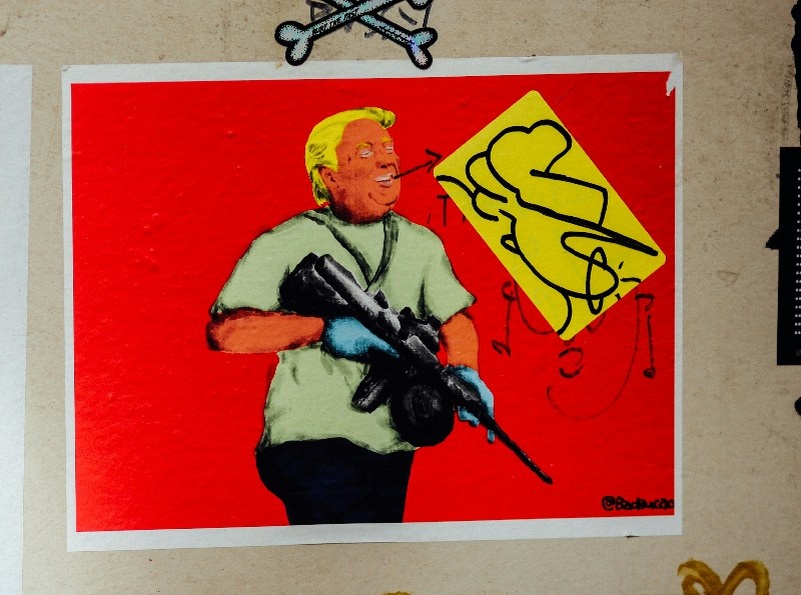  Уличное граффити в NY