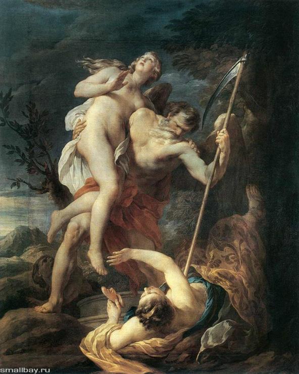 Время, охраняющее Правду от Лжи и Зависти, 1737, Уоллес, Лондон