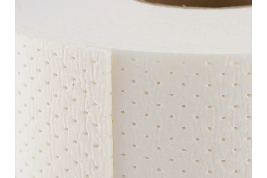 Подложка на поглощающих шум обоях 