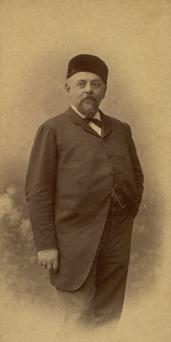 Портрет Саввы Ивановича Мамонтова. Pielzner Carl. 1890-е гг.