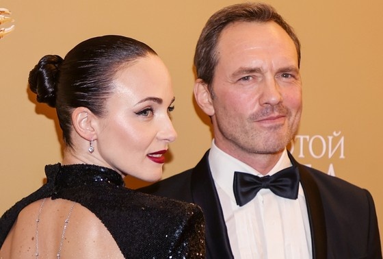    Анна Снаткина с супругом Виктором Васильевым