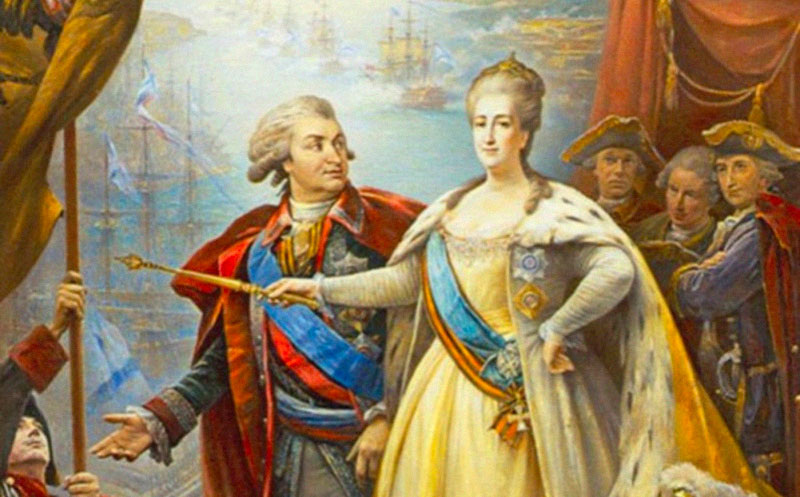 Григорий Орлов и Екатерина II