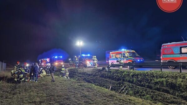    © Photo : Social media page of Osp KSRG Łyszkowice