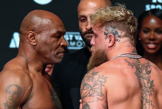    Майк Тайсон и Джейк Пол