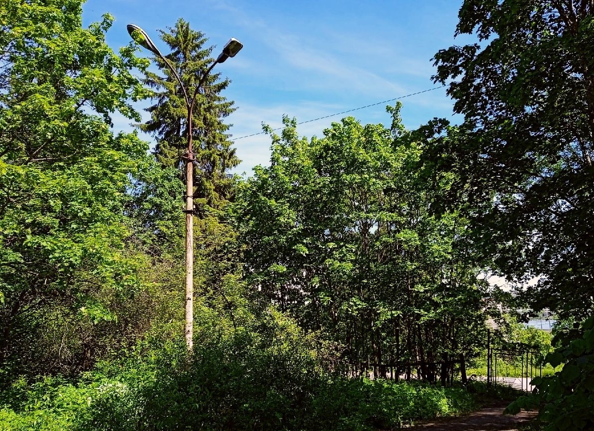Изначально комплекс, состоящий из двух корпусов, объединенных между собой двухэтажным переходом, предназначался для размещения в нем приюта для умственно отсталых детей.