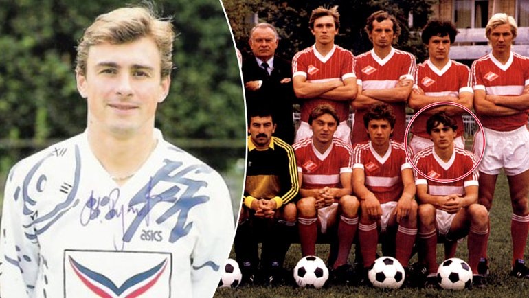    Михаил Русяев в составе «Спартака».