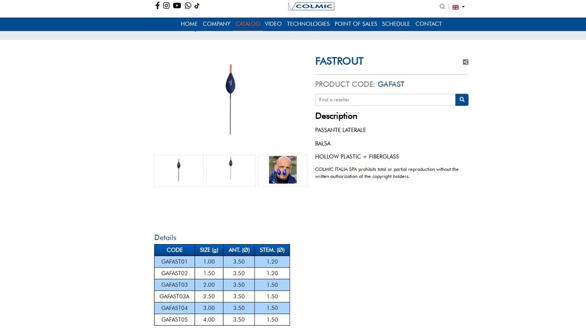 На офсайте информации немного