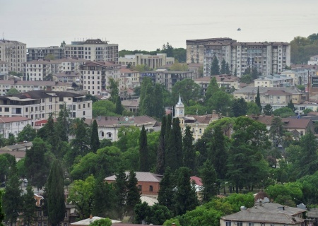    Абхазы протестуют против развития черноморского побережья российским бизнесом