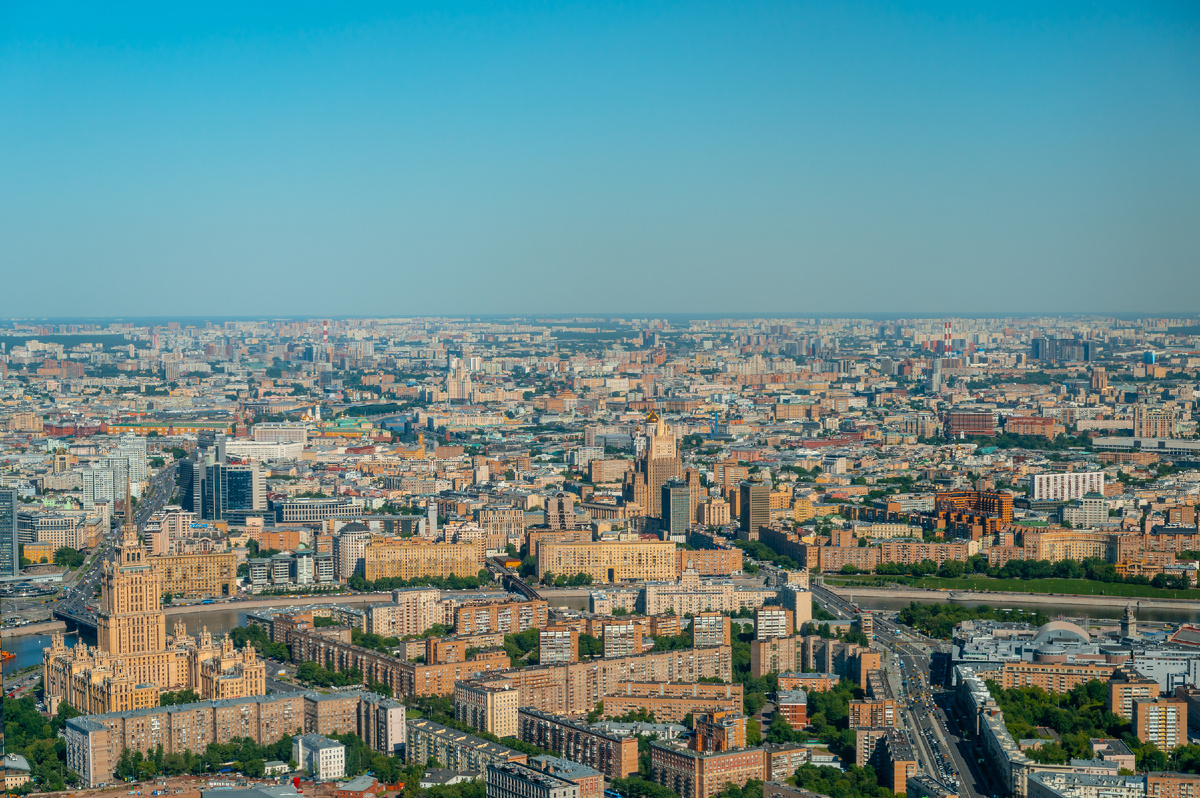 Вид из окон смотровой площалки PANORAMA360