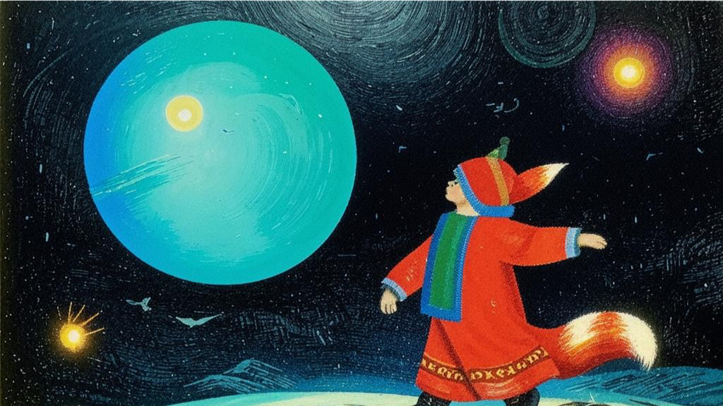 Маленький принц глазами нейросети fusionbrain.ai