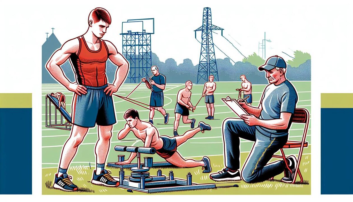 Составление тренировочного процесса для спортсменов.