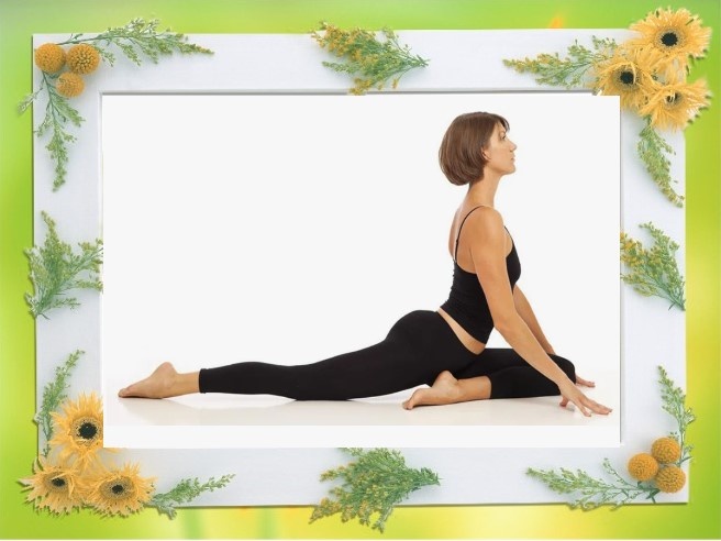 Поза голубя (Йога