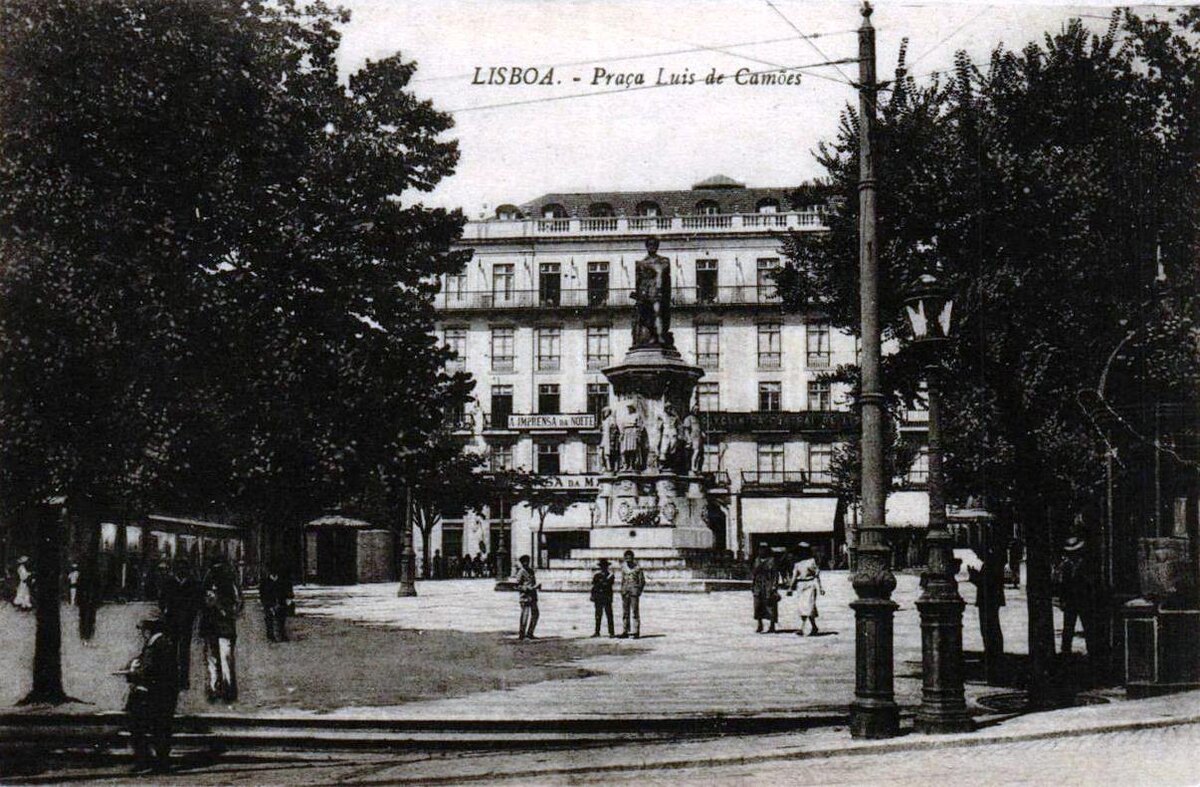 Площадь Камоэнса. 1895-1905 годы.