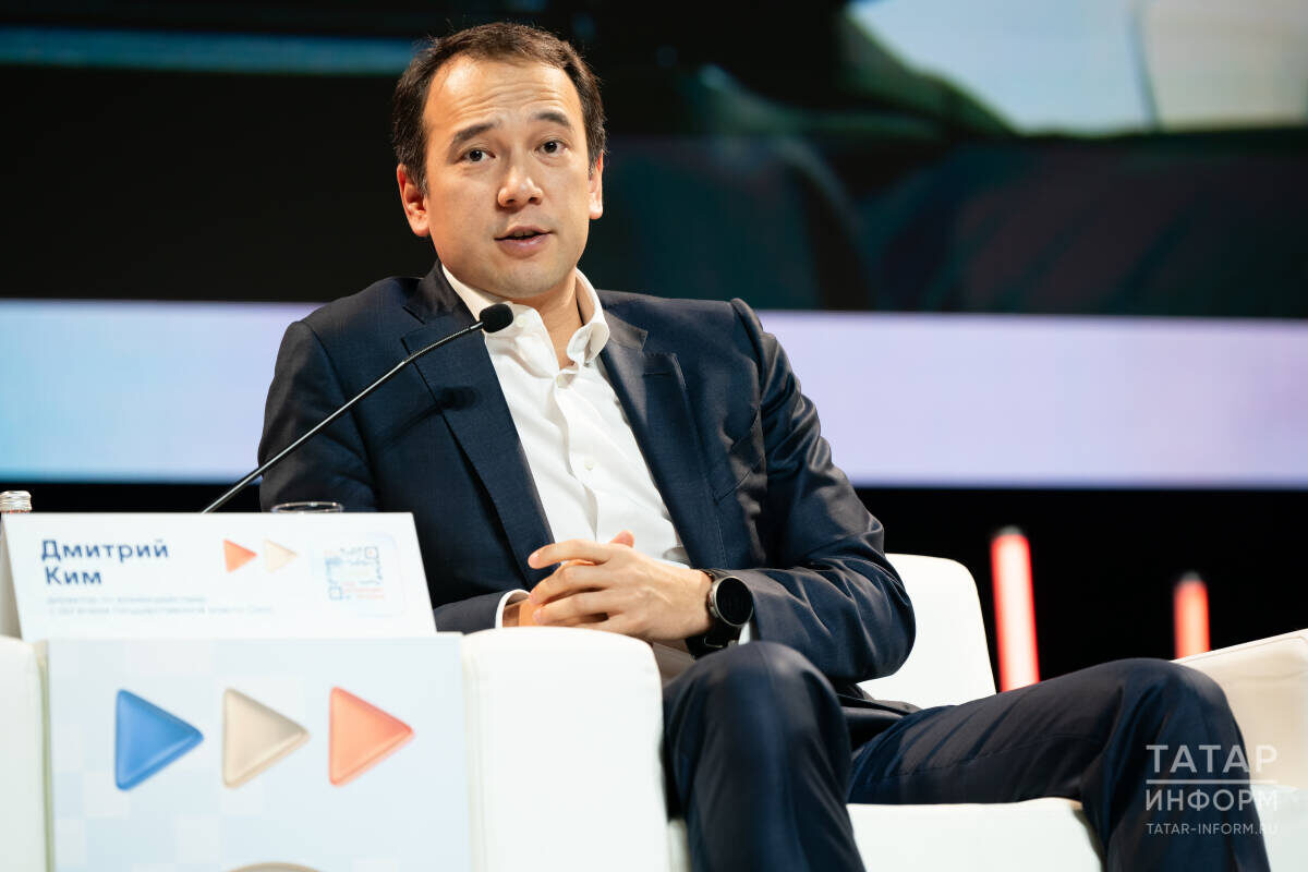 ​Дмитрий Ким: «Я абсолютно точно согласен, что Татарстан входит в топ регионов России, которые работают с электронной коммерцией». Фото: © Салават Камалетдинов / «Татар-информ»