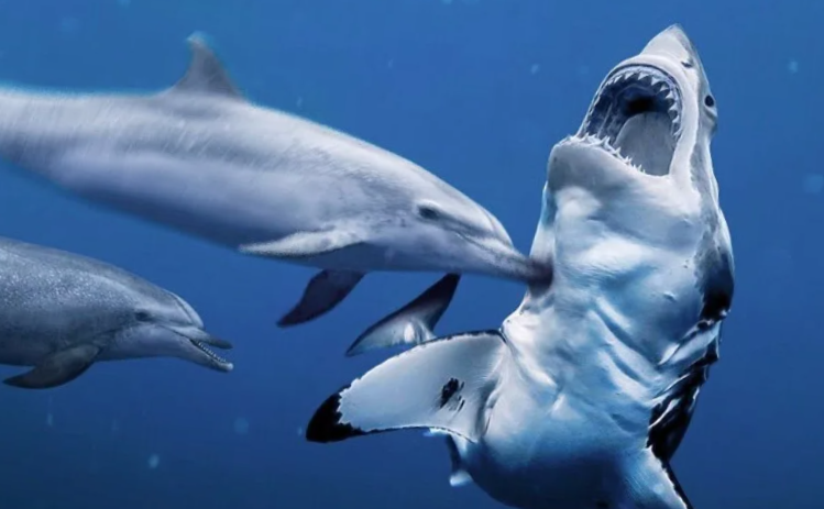 Стая морских собак напали на бабку, которая много "шевелит языком"