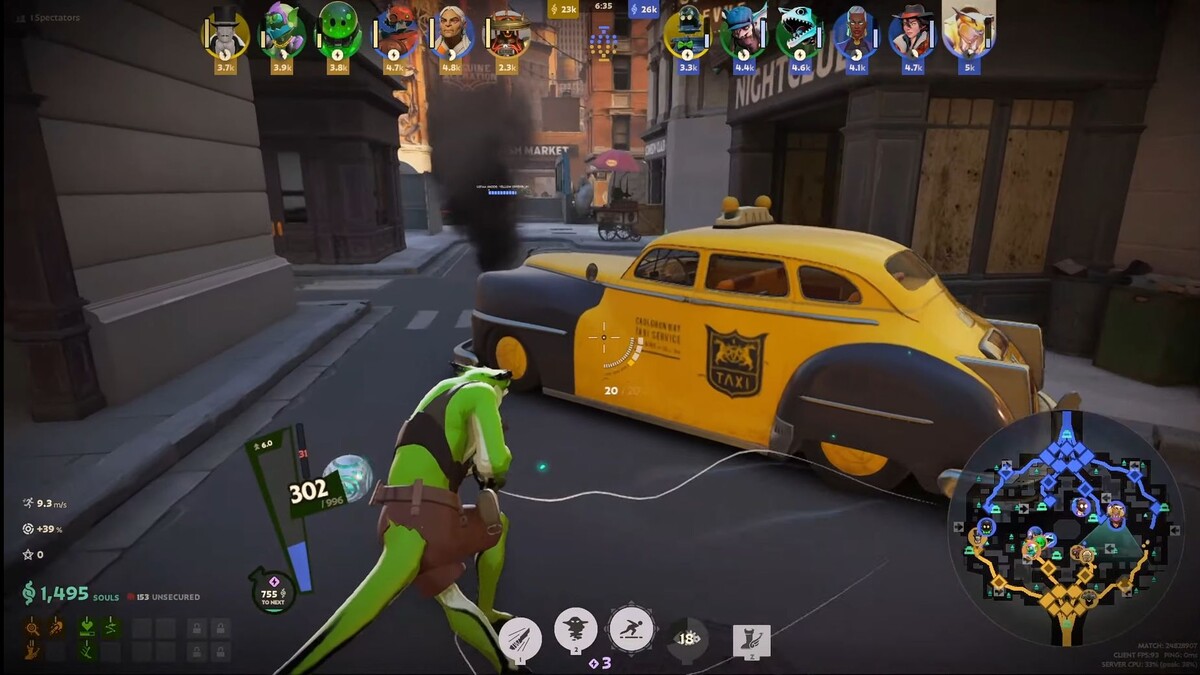     Скриншот с Viper из Deadlock