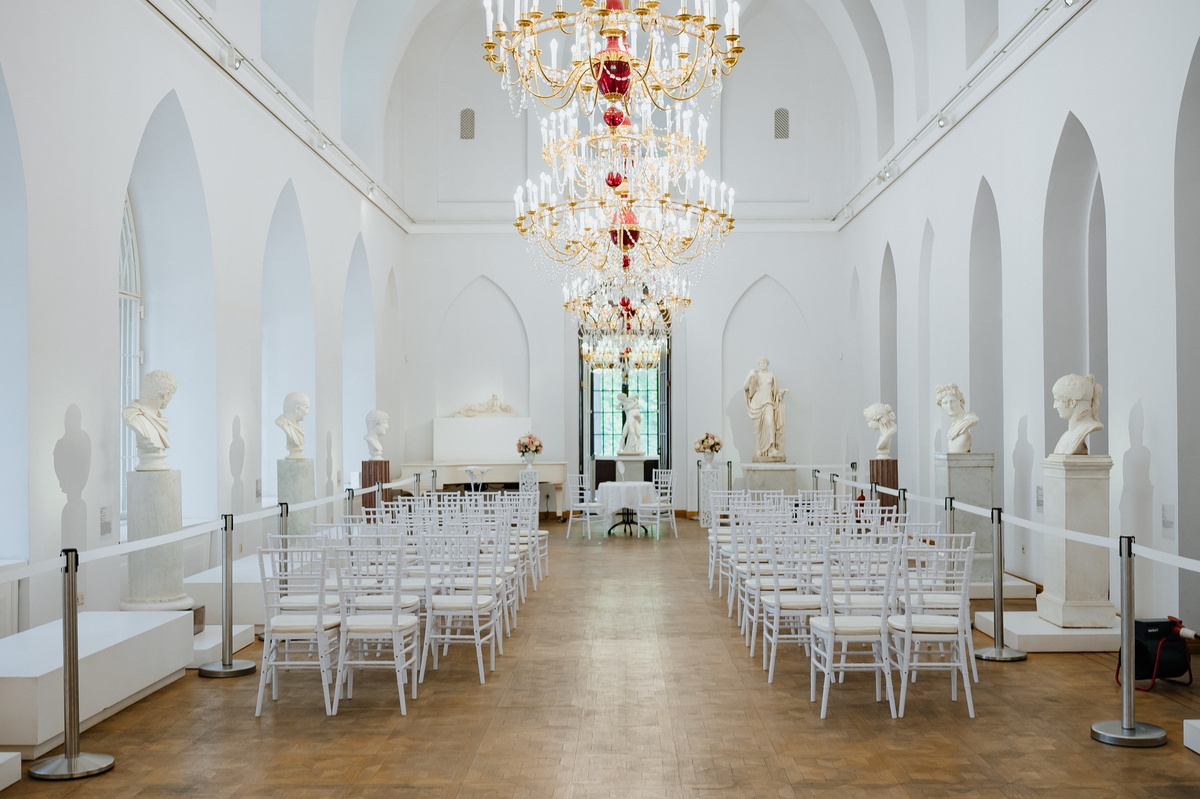 Зал регистрации брака оперного дома в Царицыно. Фотограф Курмель Сергей